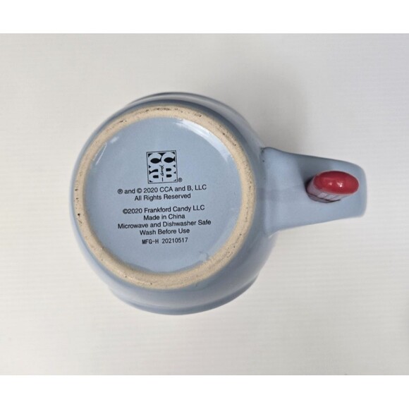 Elf Hot Cocoa Hot Chocolate Mug Cup Christmas Blue With Spoon CCA & B 2020 - Picture 14 of 14